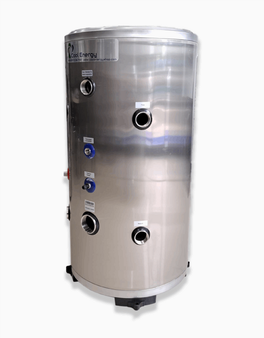 Cool Energy 120L Stainless Buffer Tank CE-B120 Heat Pump