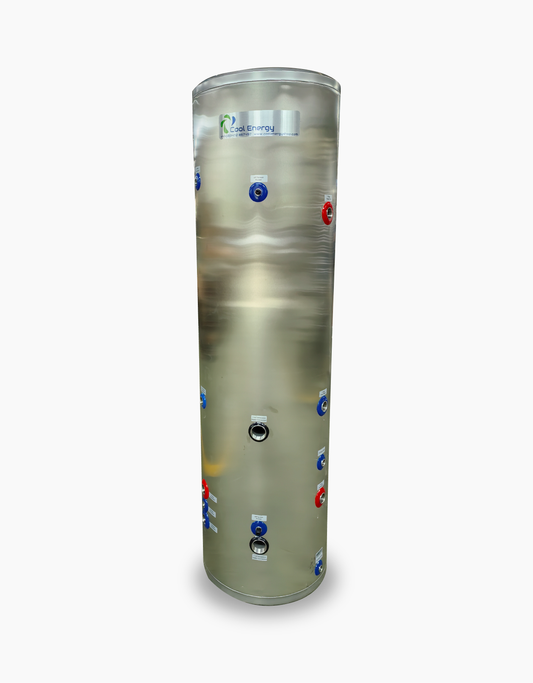 150L Heat Pump Hot Water Cylinder with Internal Buffer | Single-Coil | CE-SST150XB