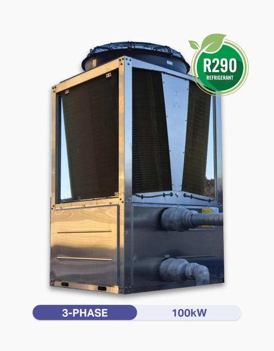 22.5kW - 100kW | 3-Phase | R290 | 60°C | ASHP | CE-iH100+3PH